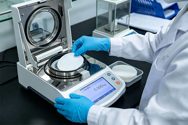 Airborne monitoring glass microfiber filter system demonstrating borosilicate glass benefits in air quality analysis and environmental monitoring