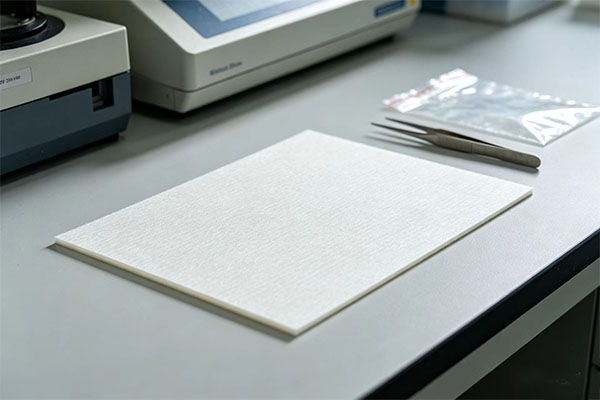 Filters in air analysis applications showcasing limitations and considerations for glass fiber filter selection in specialized testing environments