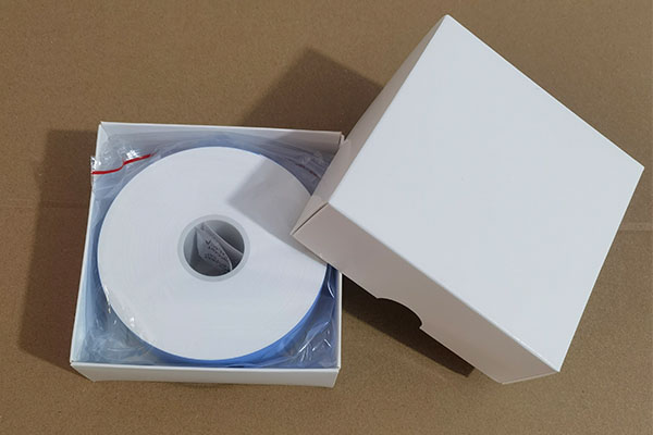 GF tape for air monitoring showcasing glass microfiber construction with organic binder designed for BAM 1020 compatibility and superior temperature resistance