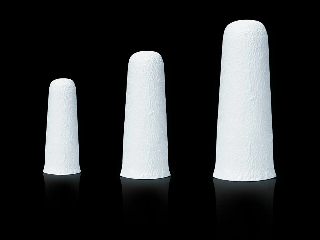 Glass microfiber thimbles