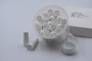 What is a cellulose thimble used for?