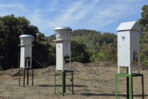 What types of air monitoring filters are available?